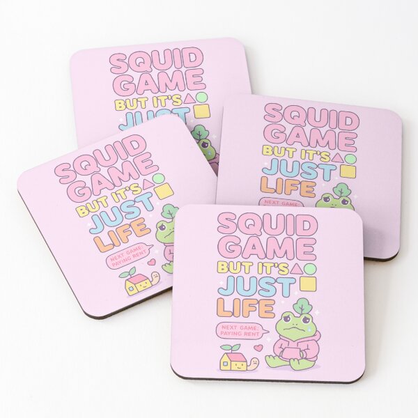 Item preview, Squid Game But It’s Just Life Funny Frog Rent Meme designed and sold by Cheeky Companions.