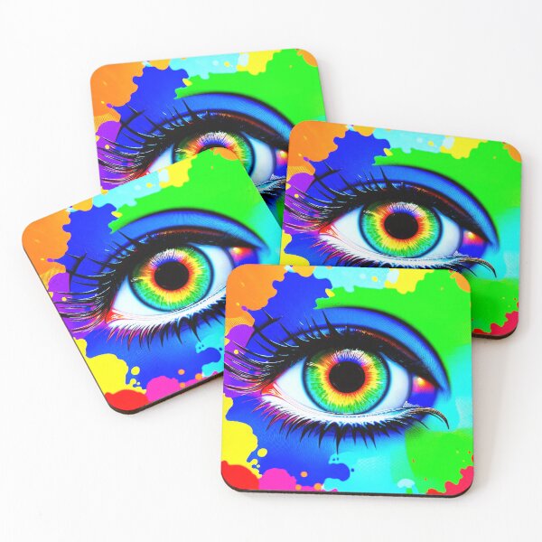 Item preview, Colorful Painting Eye 2 designed and sold by 3dvirtualand.