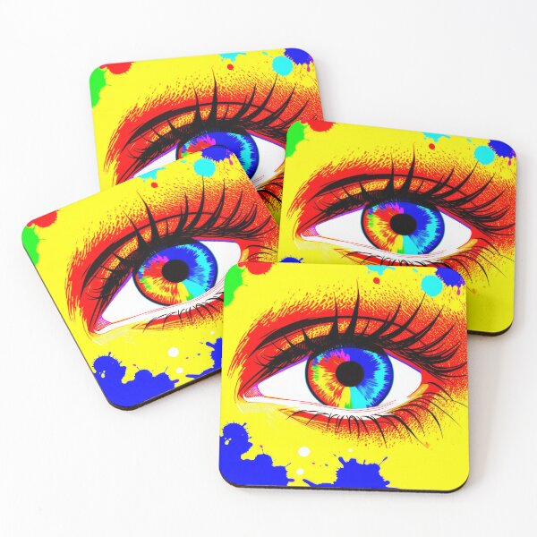 Item preview, Colorful Painting Eye 3 designed and sold by 3dvirtualand.