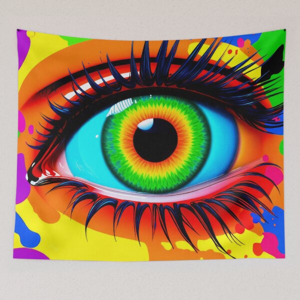 Item preview, Colorful Painting Eye 4 designed and sold by 3dvirtualand.
