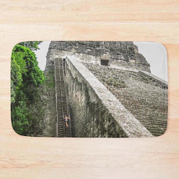 Item preview, Climbing the Pyramid in Tikal, Guatemala designed and sold by heatherfriedman.