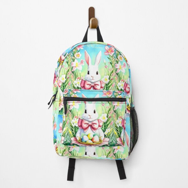 Item preview, Bunny Easter Floral - Spring Art designed and sold by Earth Nature Creations.