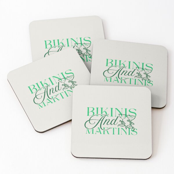 Item preview, Bikinis and Martinis Bachelorette Theme designed and sold by Stickers by @molllyclare.