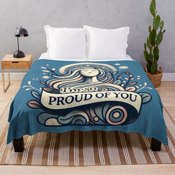Item preview, I'm So Proud of You, typography designed and sold by maxmaj.