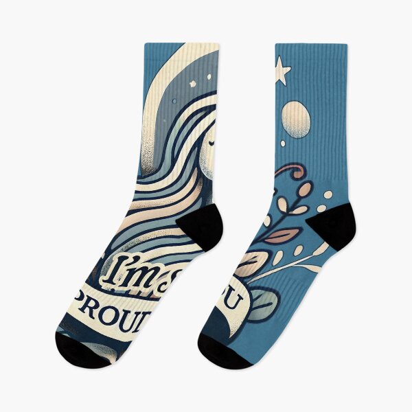 Item preview, I'm So Proud of You, typography designed and sold by maxmaj.