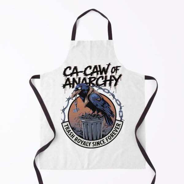 Item preview, Edgy Raven Trash Royalty Ca-Caw of Anarchy Design designed and sold by WildlifeInc.