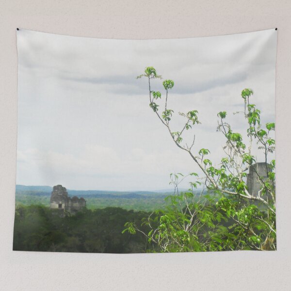 Item preview, High Above the Mayan Pyramids in Tikal designed and sold by heatherfriedman.