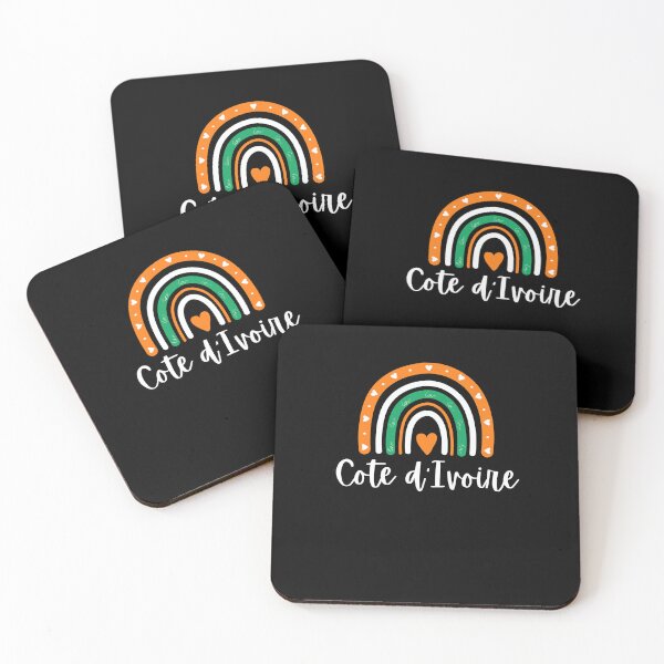 Item preview, Cote d'Ivoire boho rainbow Ivory Coast Independence day cute designed and sold by snowry.