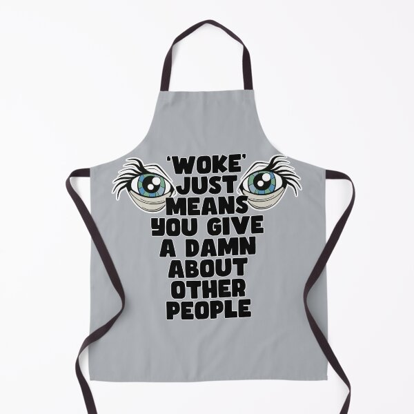 Item preview, woke just means you give a damn about other people designed and sold by crestfallenmermaid.