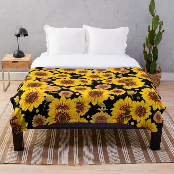 Item preview, Sunflowers in Bloom - Detailed Floral Design for Decor and Fashion designed and sold by ZENTIO.