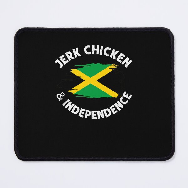 Item preview, Jerk Chicken & Independence funny Jamaican flag pride designed and sold by snowry.