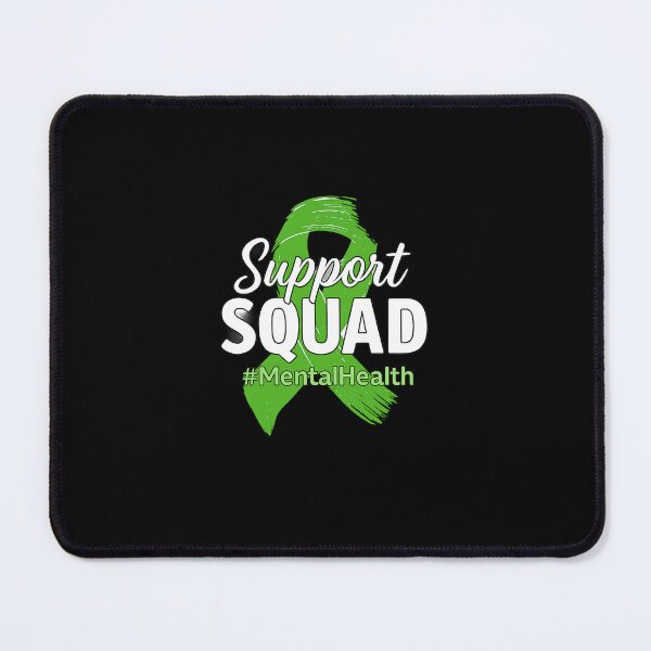 Item preview, Support Squad Mental Health Awareness Lime Green Ribbon designed and sold by facegm.