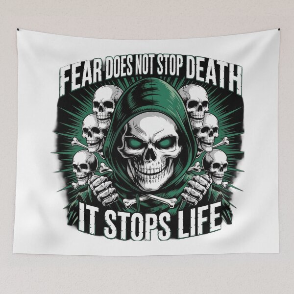 Item preview, Fear Does Not Stop Death  designed and sold by Leesondesign.