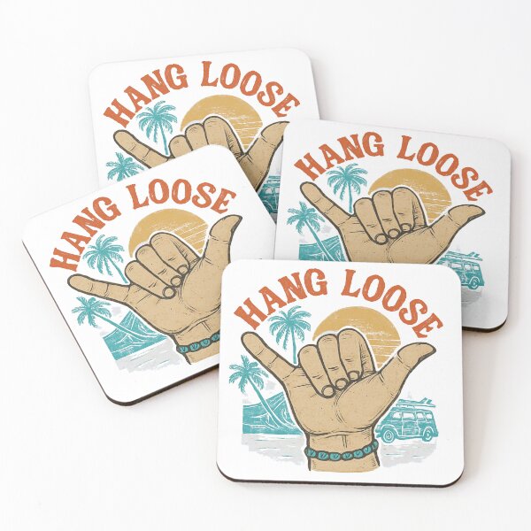 Item preview, Hang Loose Surfing Shaka in Hawaii  designed and sold by KreativKulture.