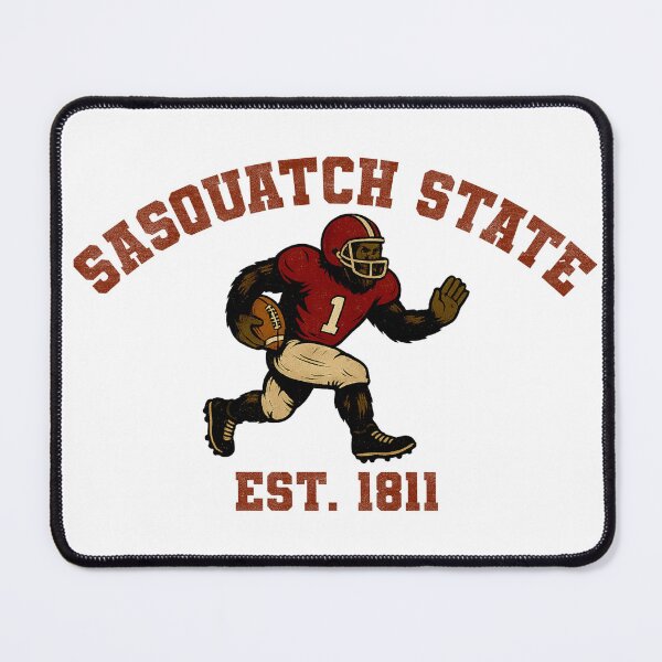 Item preview, Sasquatch State Football – Est. 1811 designed and sold by EmersionPrints.