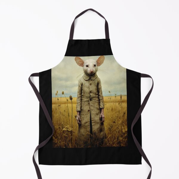 Item preview, Folk Horror Mouse in Field designed and sold by WyrddandWonderful.