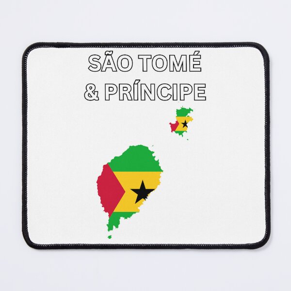 Item preview, São Tomé and Príncipe Flag Map designed and sold by atomstartup.