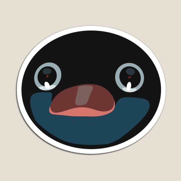 Vista previa del artículo con la obra «Pingu meme», diseñado y vendido por CheylaDesigns.