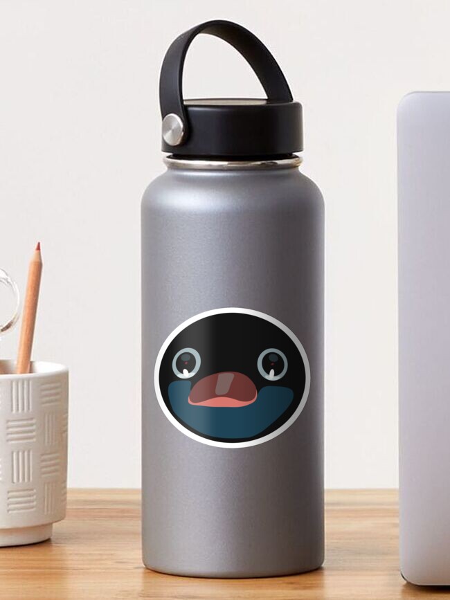 Imagen 1 de 3, Pegatina con la obra Pingu meme, diseñada y vendida por CheylaDesigns.