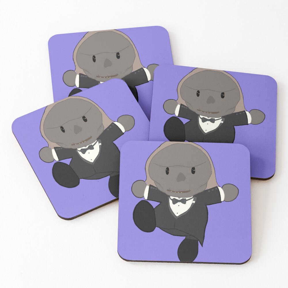 Item preview, Coasters (Set of 4) designed and sold by RottenToothLtd.
