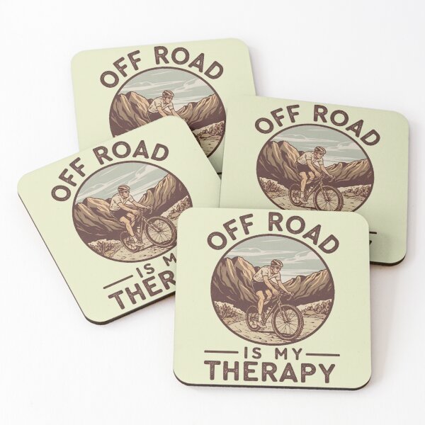 Item preview, Off road is my therapy  designed and sold by SidTastic .