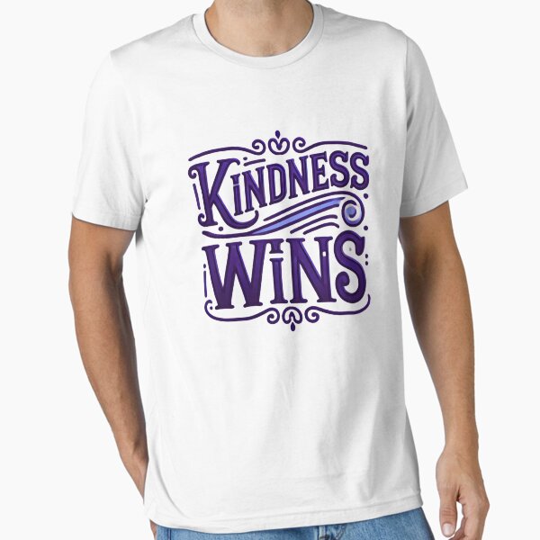 Item preview, Kindness Wins - Comfortable Clothing & More designed and sold by The Kindness Hero Shop - Redbubble.