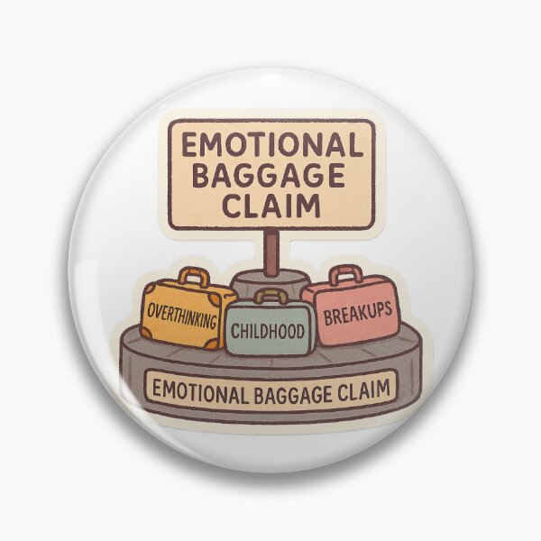Item preview, Emotional Baggage Claim designed and sold by SnugBugz.