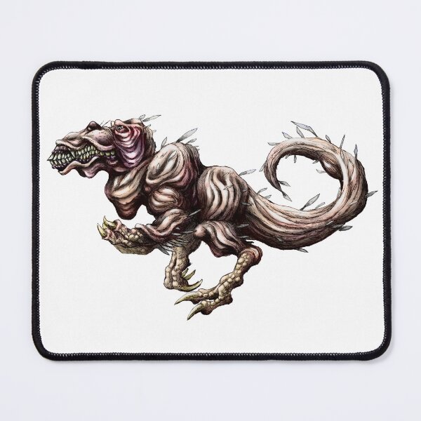 Item preview, Princess the Dog: horror dinosaur dog made of skin designed and sold by puckerupfroggy.