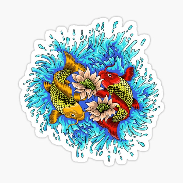 Item preview, Koi Fish in Harmony designed and sold by Emporium.