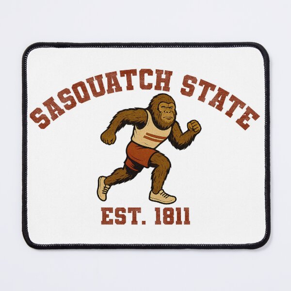 Item preview, Sasquatch State Track – Est. 1811 designed and sold by EmersionPrints.