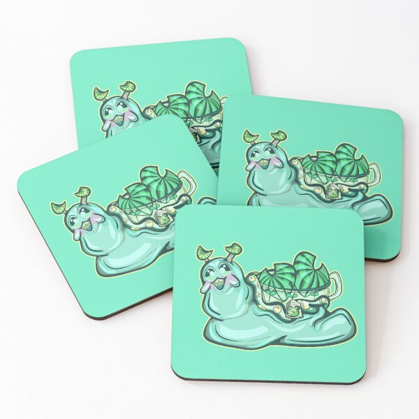 Item preview, froggy tea snail designed and sold by crestfallenmermaid.
