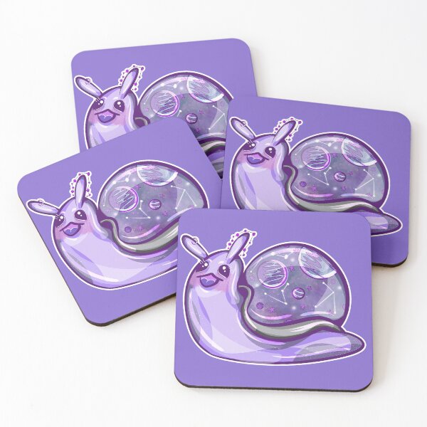 Item preview, purple galaxy snail designed and sold by crestfallenmermaid.