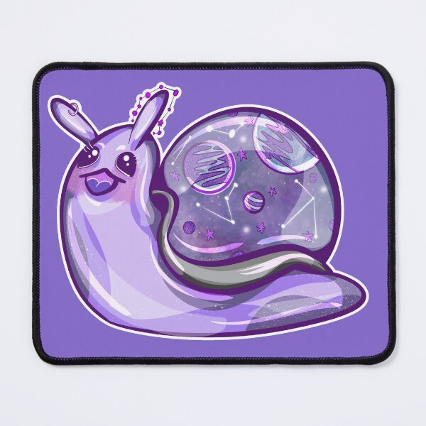 Item preview, purple galaxy snail designed and sold by crestfallenmermaid.
