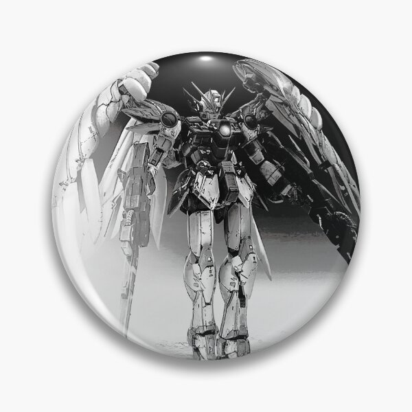 Item preview, Wing Gundam remastered ink artwork designed and sold by sabartgunpla.