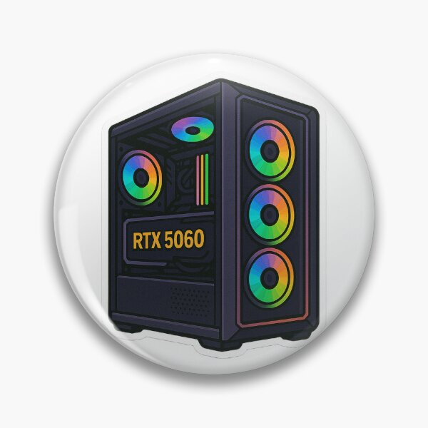 Item preview, Gaming rig RGB PC NVIDIA RTX 5060 designed and sold by AL-WADI.