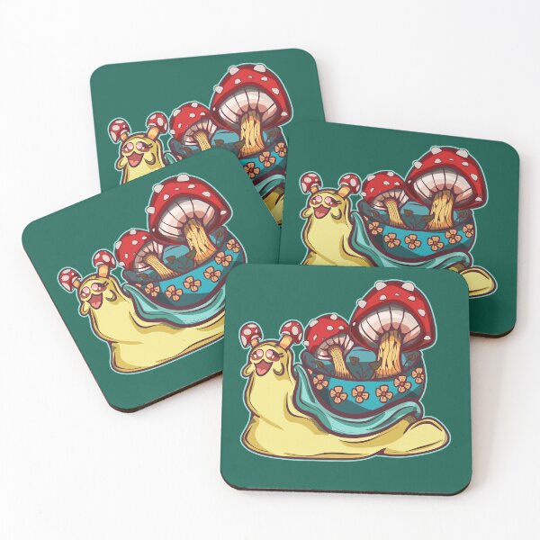 Item preview, mushroom snail designed and sold by crestfallenmermaid.