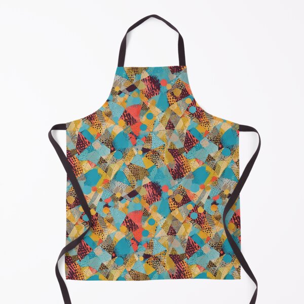 Item preview, Colorful Abstract Geometric Pattern With Bold Shapes and Textures designed and sold by CoolPixels.
