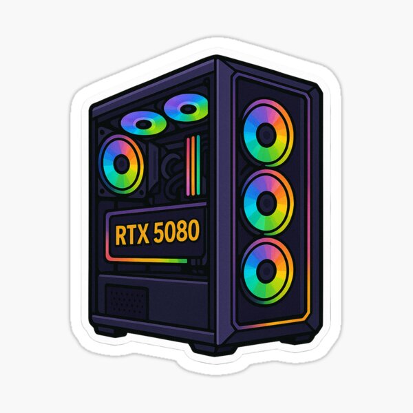 Item preview, Gaming rig RGB PC NVIDIA RTX 5080 designed and sold by AL-WADI.