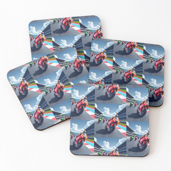 Item preview, Front Straight Motorcycle Animation Motorbike Racing Finish Line designed and sold by Moto Graphix.