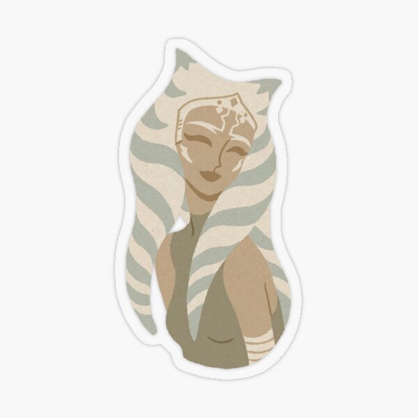 Vista previa del artículo con la obra «Ahsoka | alegría», diseñado y vendido por loyrey.