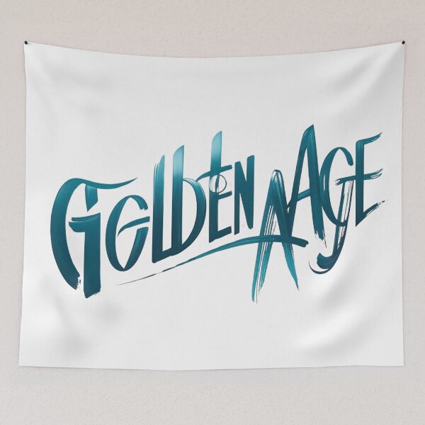 Item preview, Golden Age typography designed and sold by 50ファイターJP.