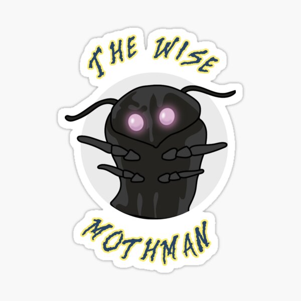 Item preview, The Wise Mothman  designed and sold by NuclearWisdom.