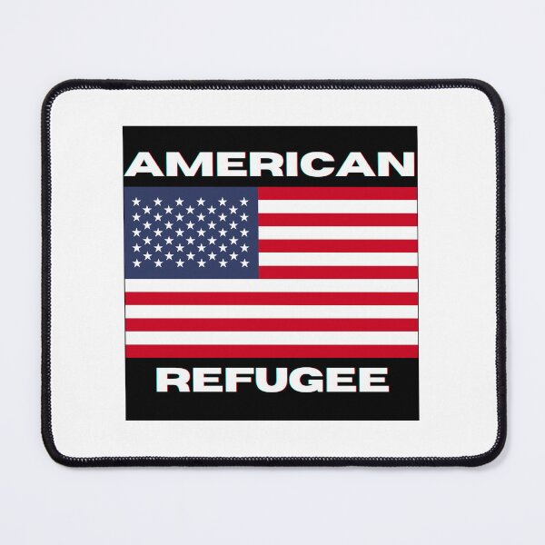 Item preview, American Refugee Regular Flag Logo designed and sold by canadianreturnee.