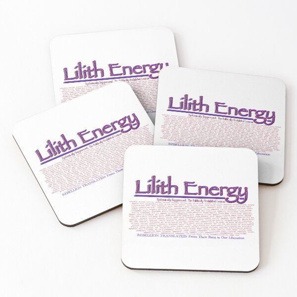 Item preview, LILITH ENERGY - THE SHADOW BANNED LEXICON OF 2025 designed and sold by aadventures.