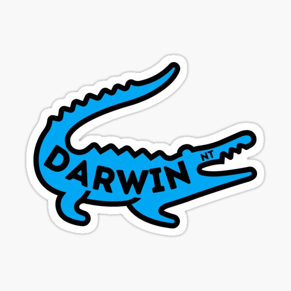 Vista previa del artículo con la obra «Darwin 14», diseñado y vendido por Top End Stickers.