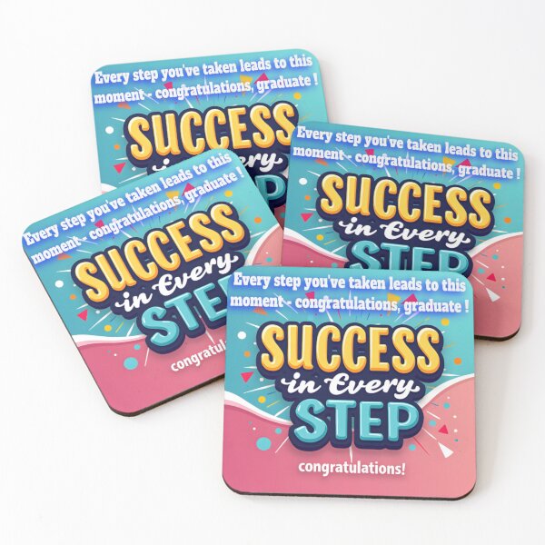 Item preview, Success in Every Step - Graduation Gift  designed and sold by nhk999.