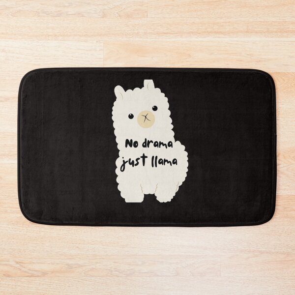 Item preview, No drama, just llama designed and sold by Vibefusionarts.