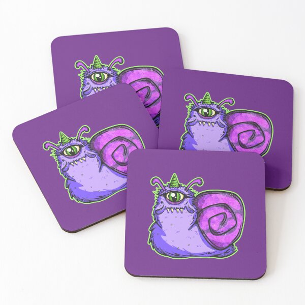 Item preview, purple people eater snail designed and sold by crestfallenmermaid.
