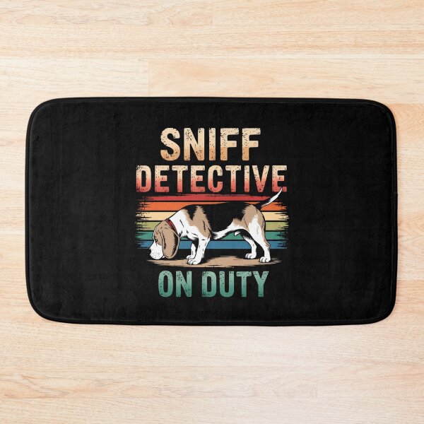 Item preview, Beagle Sniff Detective Retro Dog designed and sold by Taans-Creation.