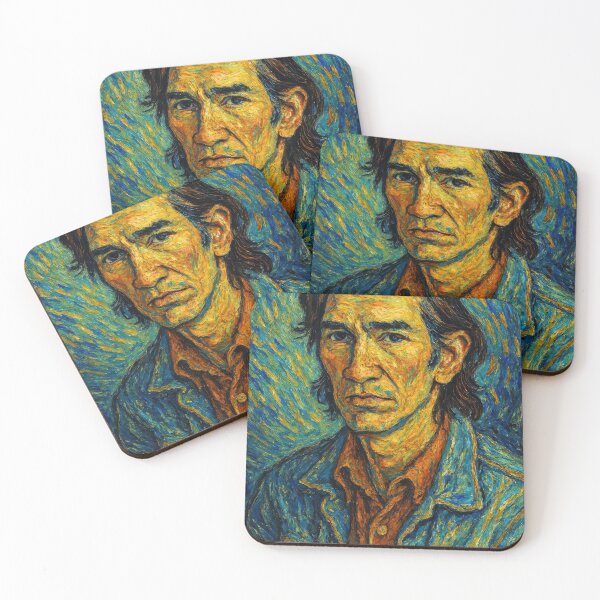 Item preview, Townes Van Zandt Van Gogh Portrait designed and sold by Candie-Shop.